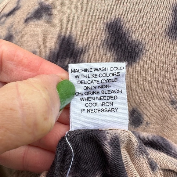 FOR THE REPUBLIC DENIM Tie Dye Cotton Tank Top - Picture 12 of 12